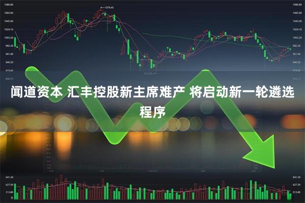 闻道资本 汇丰控股新主席难产 将启动新一轮遴选程序