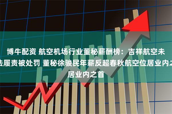 博牛配资 航空机场行业董秘薪酬榜：吉祥航空未依法履责被处罚 董秘徐骏民年薪反超春秋航空位居业内之首