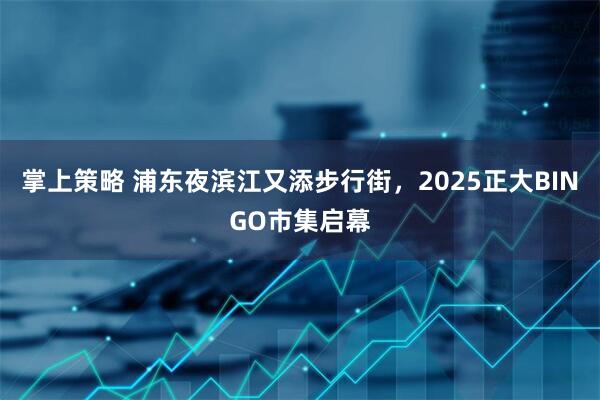 掌上策略 浦东夜滨江又添步行街，2025正大BINGO市集启幕